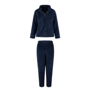 Lingadore Fluffy homewear in blauw