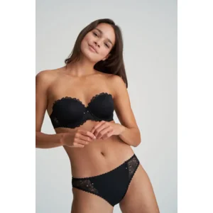 Marie Jo Jane strapless bh in zwart