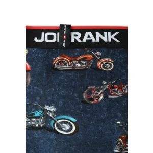 John Frank Moto herenshort met print
