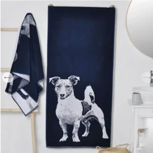 Jack Russel badhanddoek