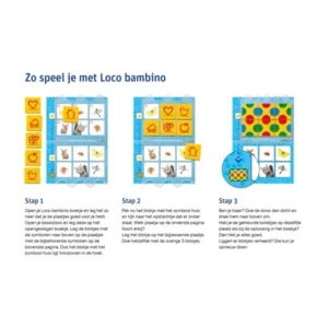 Loco Bambino - Boekje - Dierenpuzzels - 3-5 Jaar