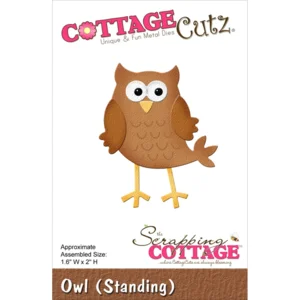 Scrapping CottageCutz Uil (staand)