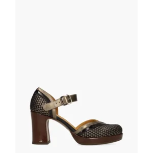 Chie Mihara Dagne Zwart/Multicolor Damespumps