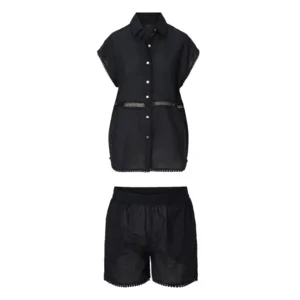 Lingadore Cotton strandset in zwart