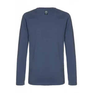 superzachte longsleeve stone blue