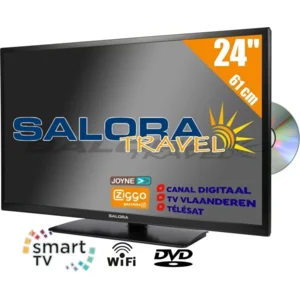 Salora 24LED9109CTS2DVDWIFI - 24 inch - HD ready LED