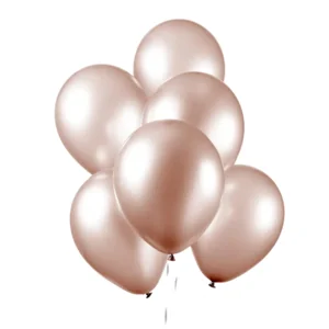 Ballonnen - Pearl roségoud - 10st.