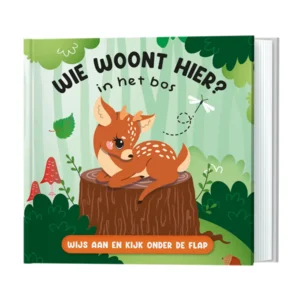 Boek - Wie woont hier? - In het bos