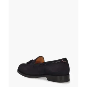 Santoni 18101 Donkerblauw Herenloafers
