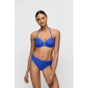 Marie Jo Emly voorgevormde bikini in blauw met omslagslip