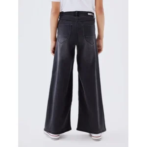 Name-it Meisjes Wide Jeans Bella Black