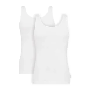 Sloggi Men 24/7 SH02 Vest 2P - 10163154 – White