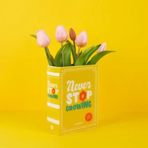 Balvi Vaas Boek Geel Keramiek