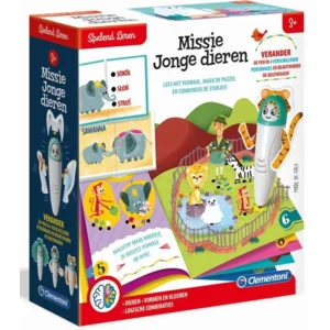 Clementoni Spelend leren - Missie jonge dieren