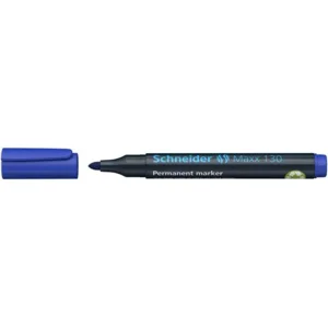 Schneider Maxx 130 permanent marker ronde punt blauw