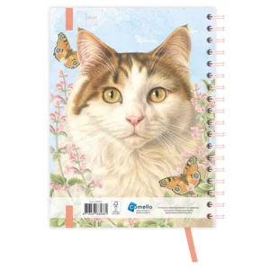 Bureau agenda - 2026 - Harde kaft - Franciens katten - Nacho - 17,6x23,8cm