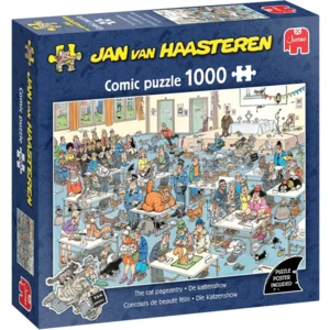 Puzzel - Jan van Haasteren - De kattenshow - 1000st.