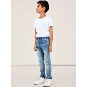 Name-it Jongens Jeans Broek Robin Dnmthayer Jogger Light Blue