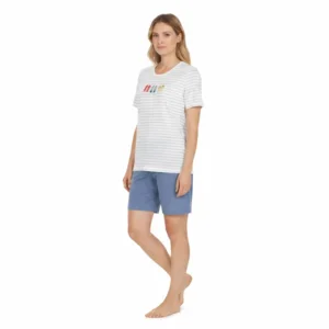Ringella – Fit Flops – Pyjama – 6211344 – Silver Stripe