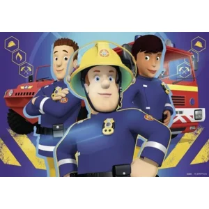 Puzzel - Brandweerman Sam helpt je uit de brand - 2x24st.