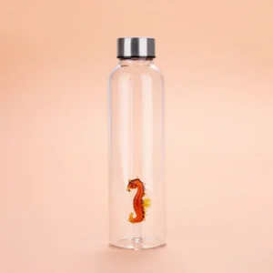 Balvi Drinkfles Zeepaard 0.5L Glas
