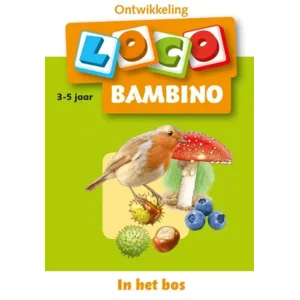 Loco Bambino - Boekje - In het bos - 3/5 Jaar
