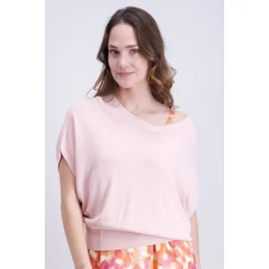 Signe Nature zomer pull: Rose, aangesneden mouw ( Signe.1379 )