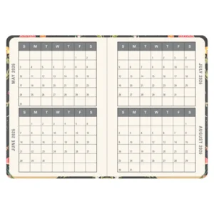 Agenda - 2026 - Compact - 16 maanden - Mushrooms - 12,7x17,8cm