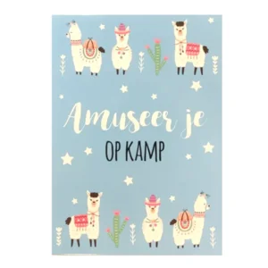 Kaart - Artige - Amuseer je op kamp - ASP08