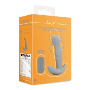 Loveline Roterende Prostaat Vibrator Gotham Grey 13 cm
