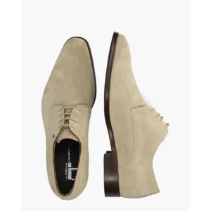 Van Bommel Raffa 03.08 Beige Heren Veterschoenen