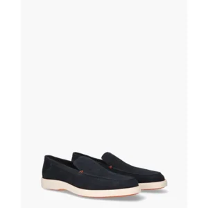 Santoni 17824 Donkerblauw Herenloafers