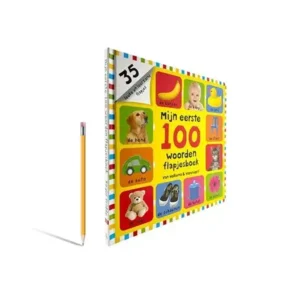 Boek - Flapjesboek - Mijn eerste 100 woorden