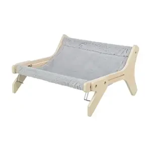 Trixie Hangmat Hout Onbehandeld Grijs 47X24X38 cm