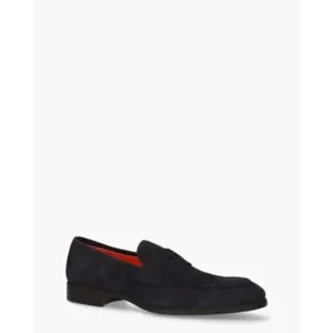 Santoni 14944 Donkerblauw Herenloafers