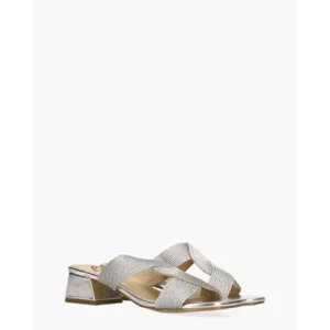 Lisa & Jo Warish Zilver Damesslippers