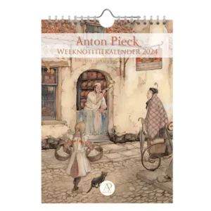 Week notitiekalender - 2024 - Anton Pieck - Bakker met hoorn - 16.5x23cm