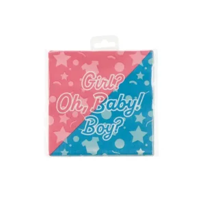 Paper Dreams Servetten Gender Reveal 33x33cm - 16st