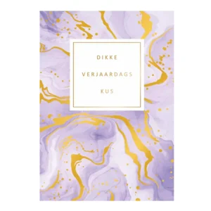 Kaart - Gold Rush - Dikke verjaardags kus - GLD048-A