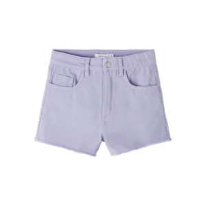 Name it Kinderkleding Meisjes Paarse Short Randi Regular Fit