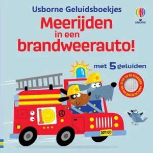 Boek - Meerijden in een brandweerauto - Met geluiden