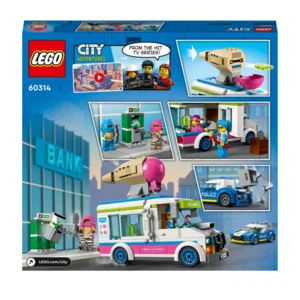 LEGO® 60314 City IJswagen politieachtervolging