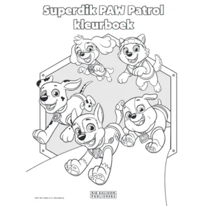 Boek - Kleurboek - Paw patrol