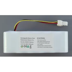 NiMh  batterij, 3500 mAh, voor Samsung Navibot SR8845, SR8855, etc.