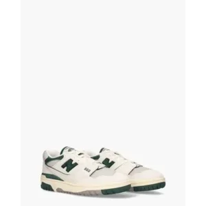 New Balance BB550 Wit/Groen Herensneakers