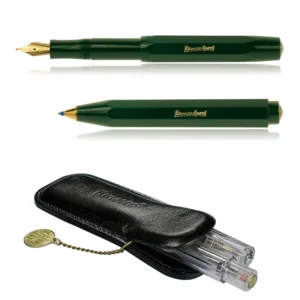 Kaweco Sport set vulpen/balpen groen met gratis etui