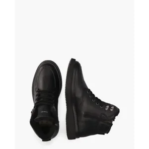 Nubikk Jonah Polar Fur Zwart Heren Veterboots