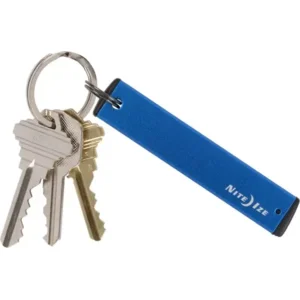 Nite Ize Power Key Micro USB Blauw oplaadkabel Smartphone in een metalen behuizing PKYU-03-R7