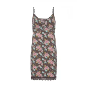 Charlie Choe Slaapkleedje DAMES SLIPDRESS BONNE NUIT ROZE