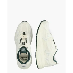 Mercer The Re-Run Max Roomwit/Donkergroen Damessneakers